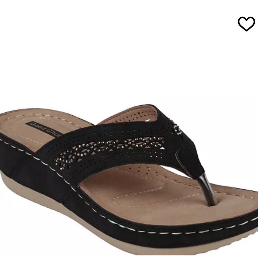 Good Choice Women's Bari New Thong Wedge Sandals
#2